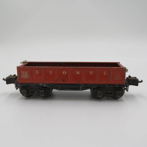 Vintage Lionel #2652 Orange Gondola car - O-gauge