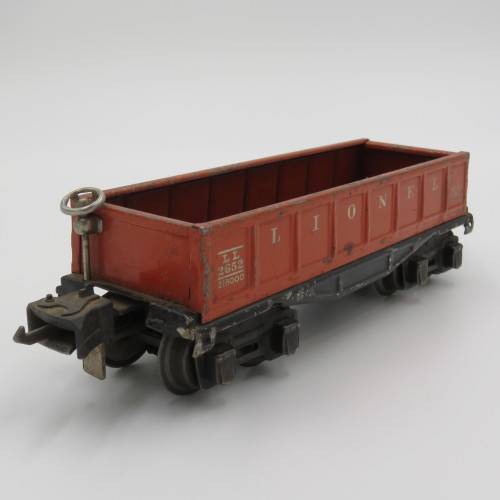 Vintage Lionel #2652 Orange Gondola car - O-gauge