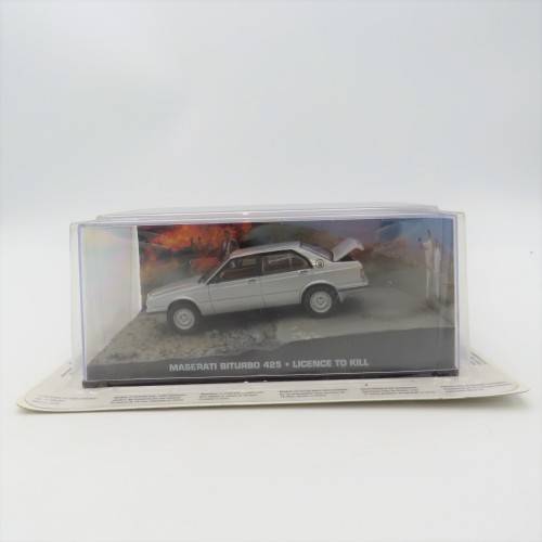 James Bond 007 Maserati Biturbo 425 model car - License to kill