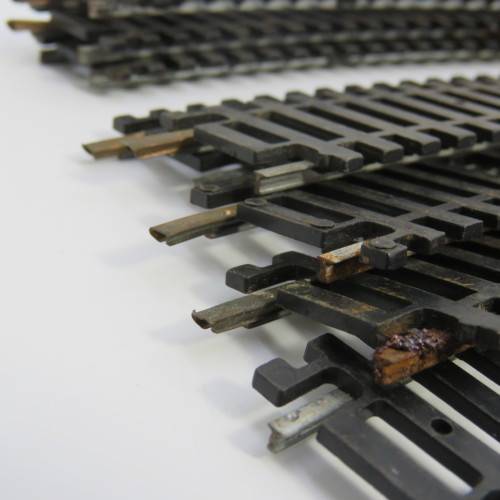 Lot of 10 Lima train tracks