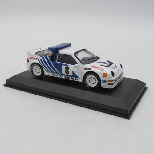 Ford RS200 die-cast rally model car - 1986 Sweden rally - Scale 1/43