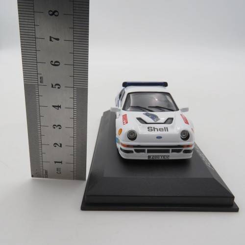 Ford RS200 die-cast rally model car - 1986 Sweden rally - Scale 1/43