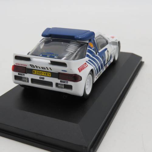 Ford RS200 die-cast rally model car - 1986 Sweden rally - Scale 1/43