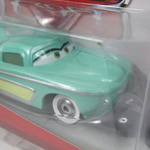 Disney World of Cars FLO character toy car in packaging