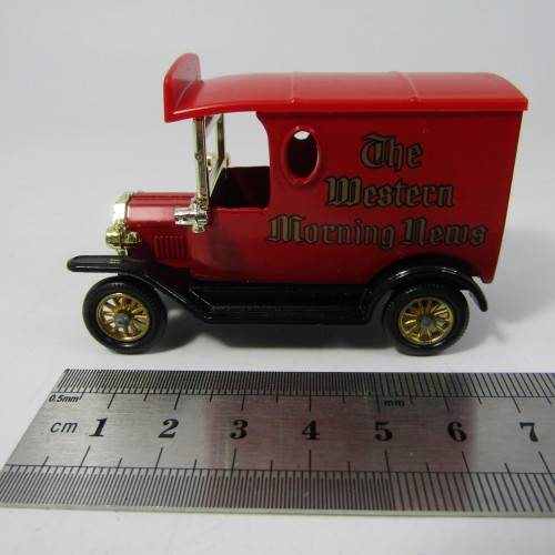 Lledo 1920 Ford Model T van - The Western Morning News promotional model car in box