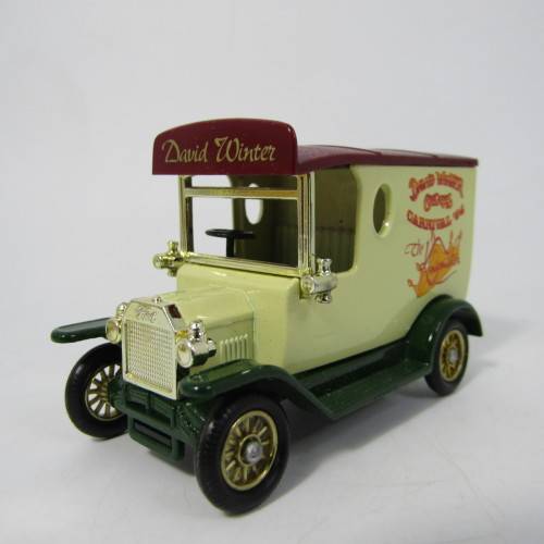 Lledo 1920 Ford Model T van - David Winter Cottages Carnival `94 promotional model car in box