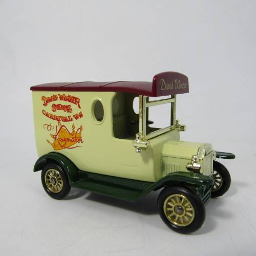 Lledo 1920 Ford Model T van - David Winter Cottages Carnival `94 promotional model car in box