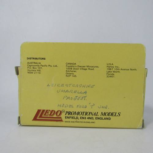 Lledo 1920 Ford Model T van - Fotorama promotional model car in box