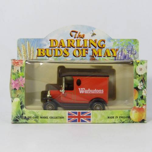 Lledo 1920 Ford Model T van - Warburton`s Family Bakers promotional model car in box