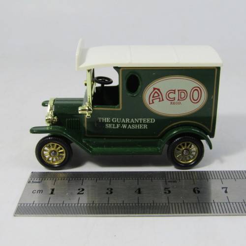 Lledo 1920 Ford Model T van - ACDO self-washer promotional model car in box