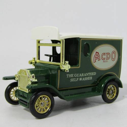 Lledo 1920 Ford Model T van - ACDO self-washer promotional model car in box