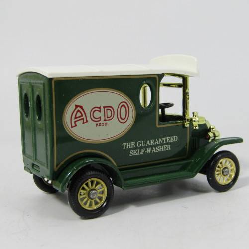 Lledo 1920 Ford Model T van - ACDO self-washer promotional model car in box