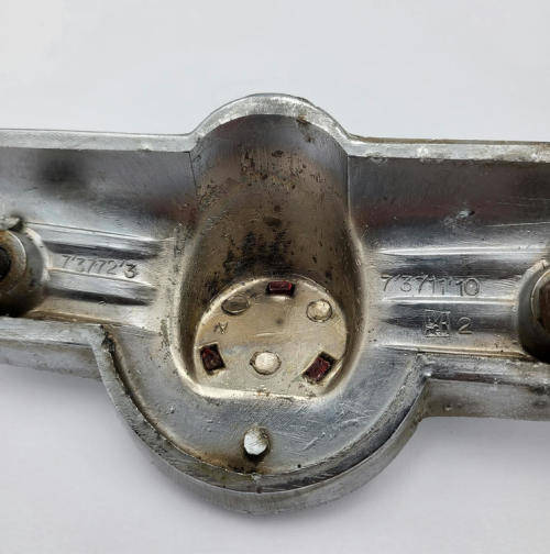 Vintage Morris Minor boot badge