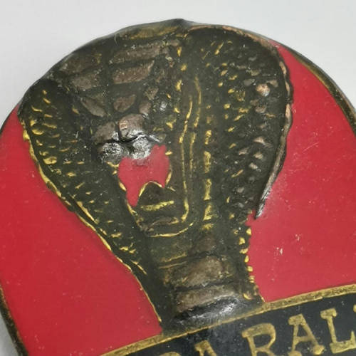 1999 Cobra Rally Hangklip motorcycle badge
