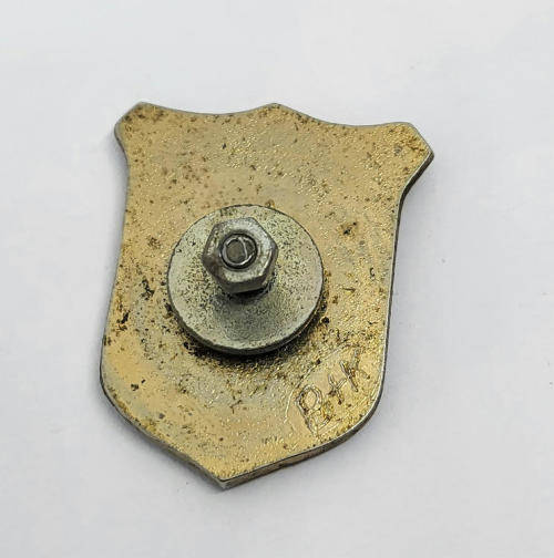 2001 Swallow rally motorcycle badge