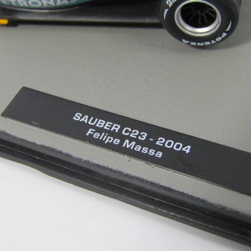 Formula 1 Sauber C23 - 2004 die-cast racing model car - #12 Felipe Massa - scale 1/43