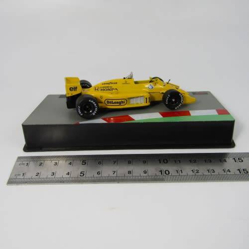 Formula 1 Lotus 99T - 1987 die-cast racing model car - #11 Satoru Nakajima - scale 1/43