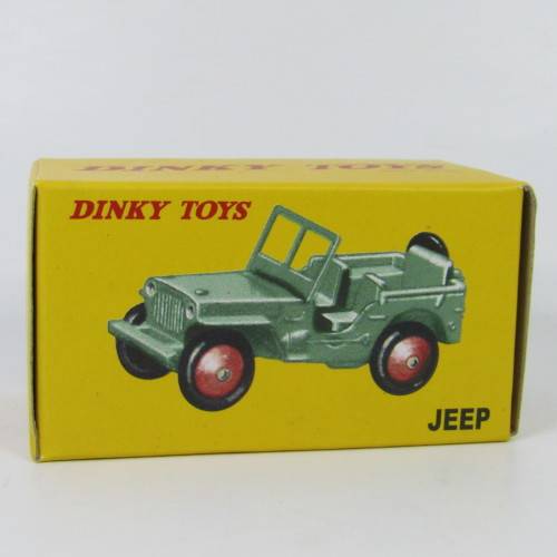 DeAgostini Dinky Toys #25J Jeep toy car in box