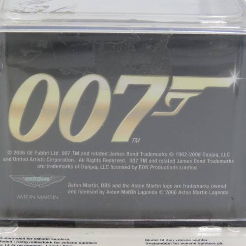 James Bond 007 Aston Martin DBS model car - on her Majesty`s secret service