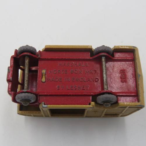 Lesney Matchbox #35 Marshall horse box MK7 toy car