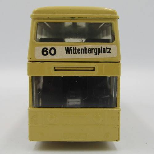Matchbox Super Kings German Berlin double decker die-cast bus - excellent condition