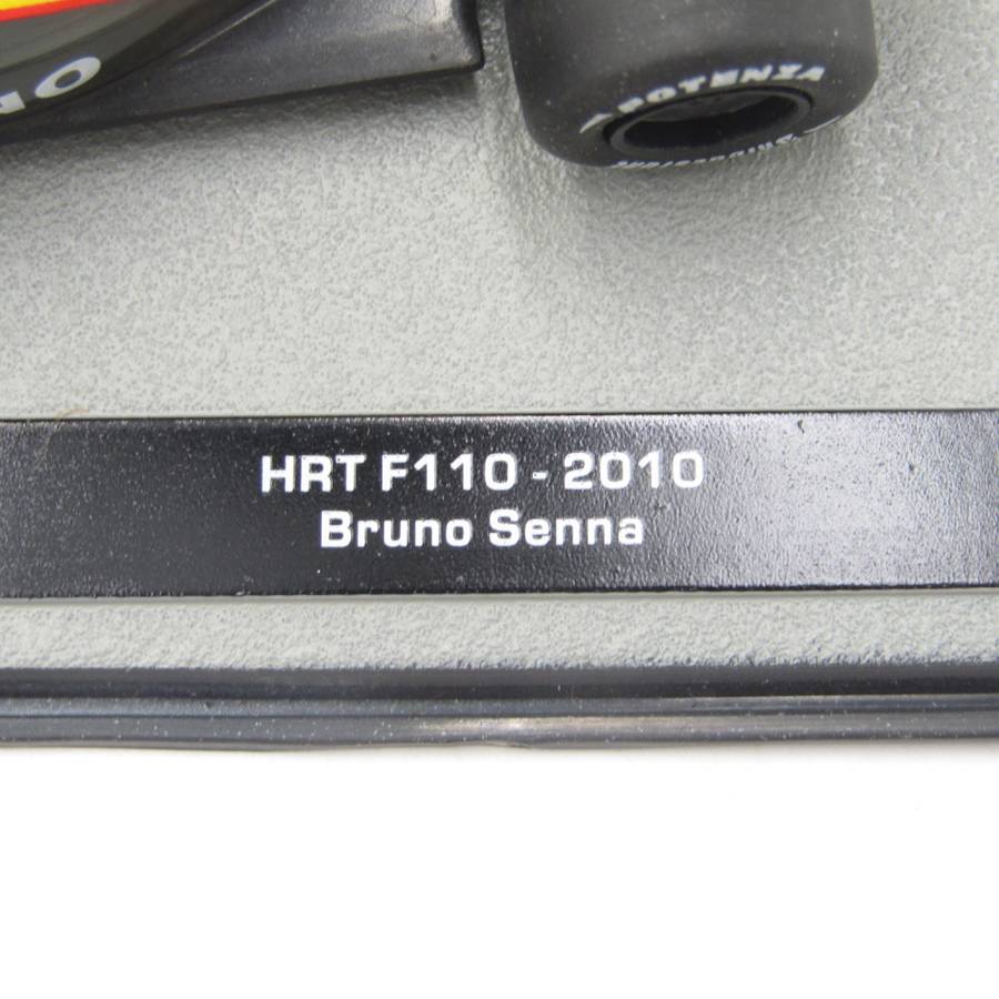 Formula 1 HRT F110 - 2010 die-cast racing model car - #12 Bruno Senna - scale 1/43