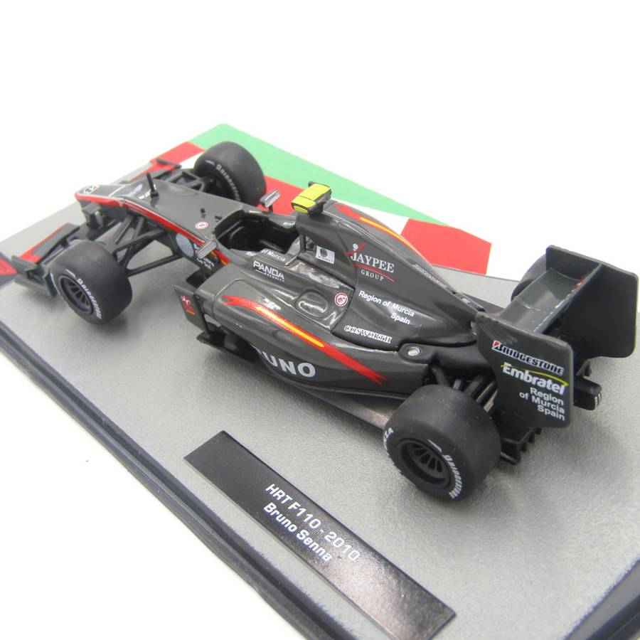 Formula 1 HRT F110 - 2010 die-cast racing model car - #12 Bruno Senna - scale 1/43