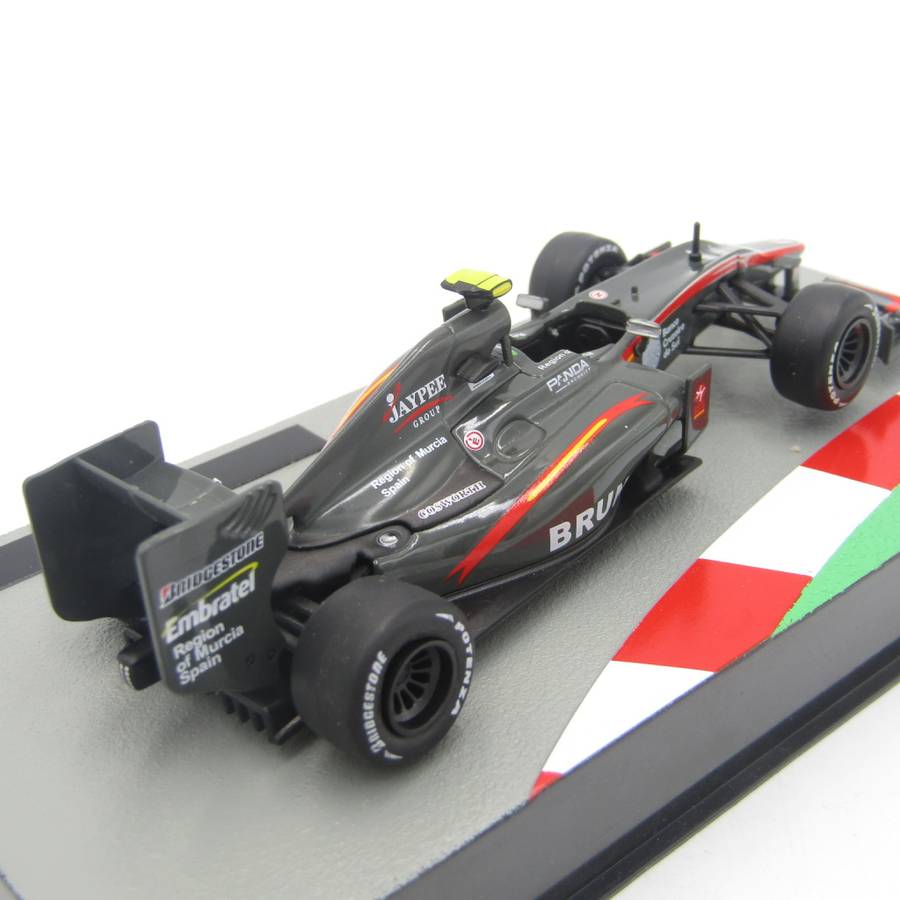 Formula 1 HRT F110 - 2010 die-cast racing model car - #12 Bruno Senna - scale 1/43