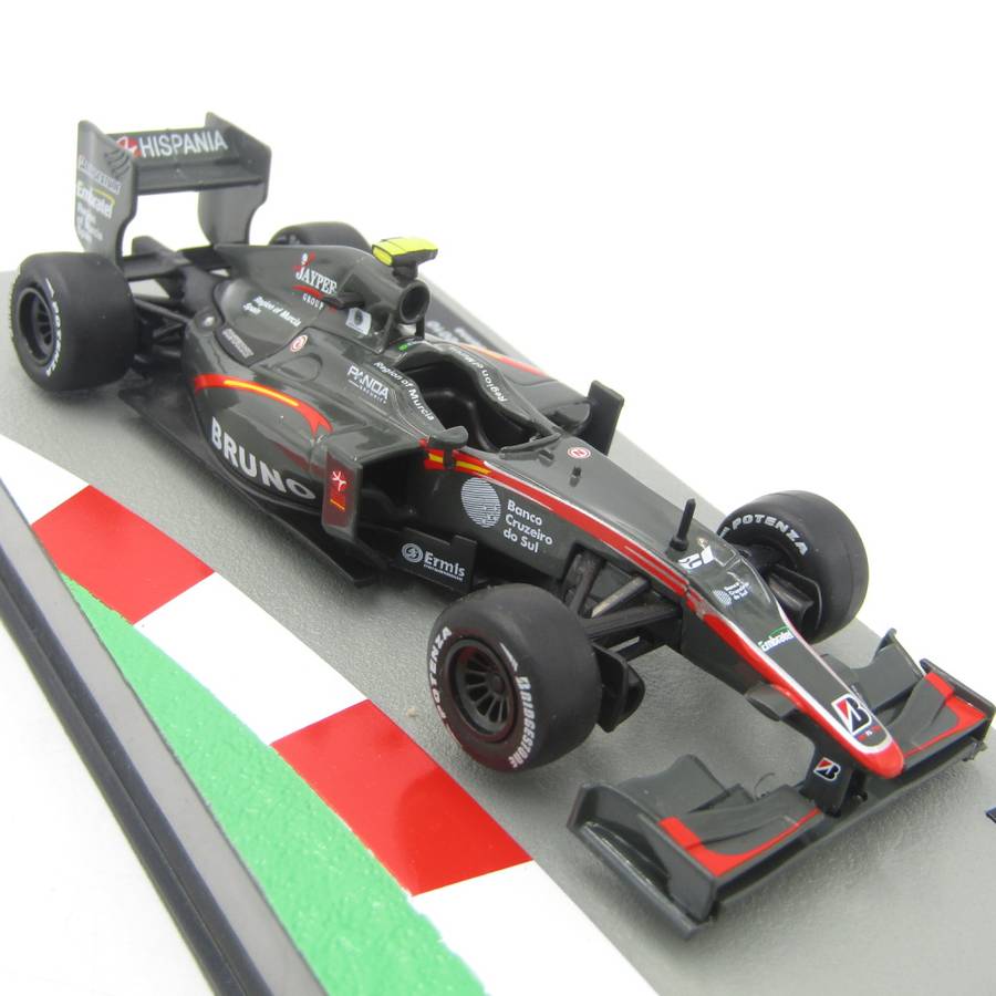Formula 1 HRT F110 - 2010 die-cast racing model car - #12 Bruno Senna - scale 1/43