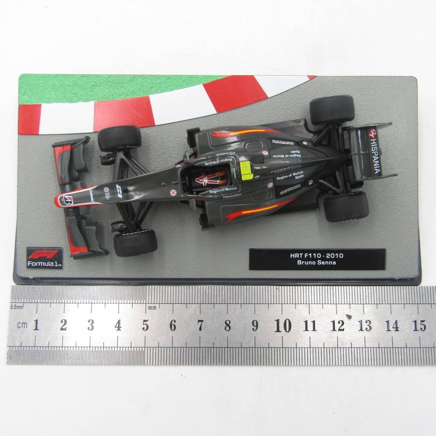 Formula 1 HRT F110 - 2010 die-cast racing model car - #12 Bruno Senna - scale 1/43