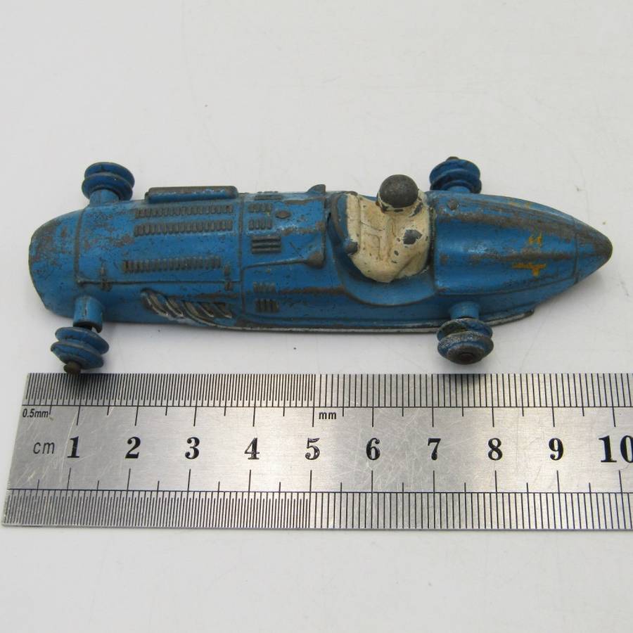 Meccano Dinky Toys #23K Talbot Lago die-cast racing toy car - well used