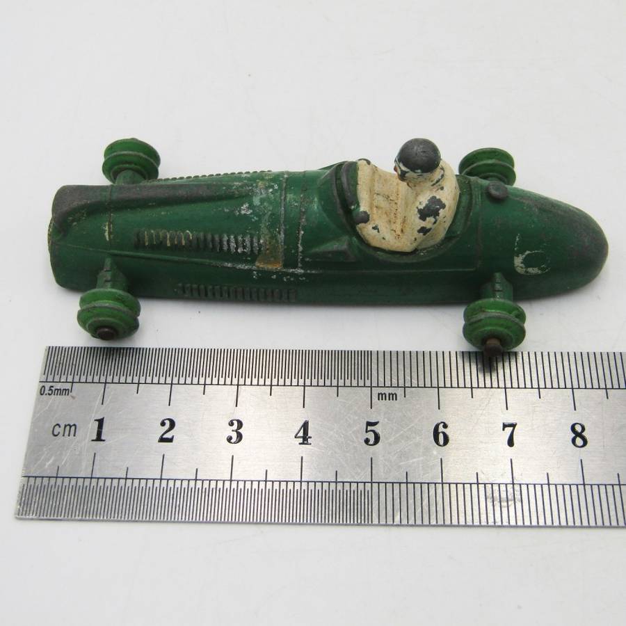 Meccano Dinky Toys #23G Cooper - Bristol die-cast racing toy car - well used