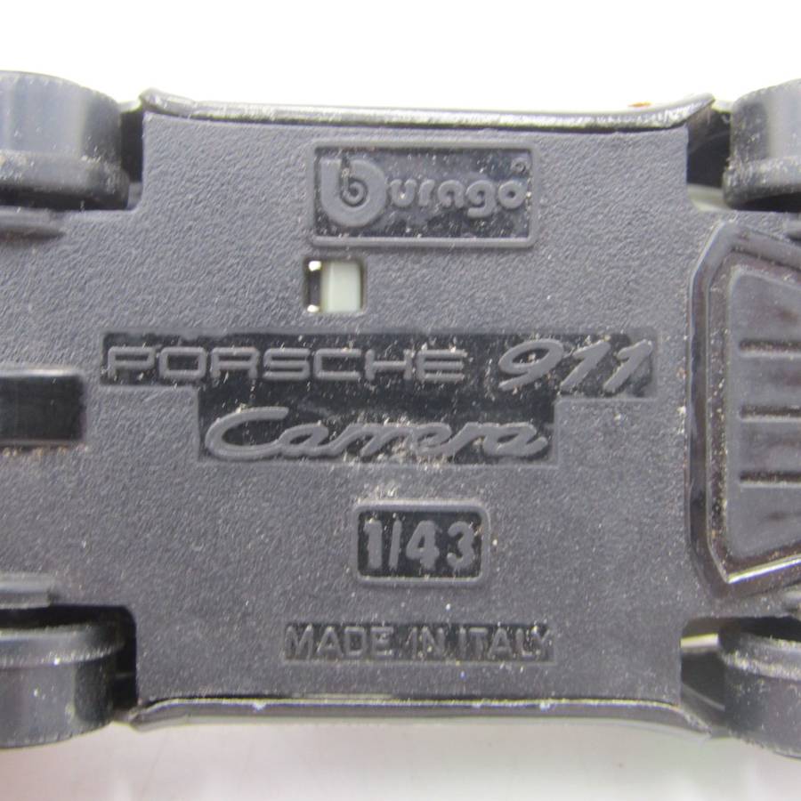 Bburago Porche 911 Carrera die-cast racing model car - scale 1/43