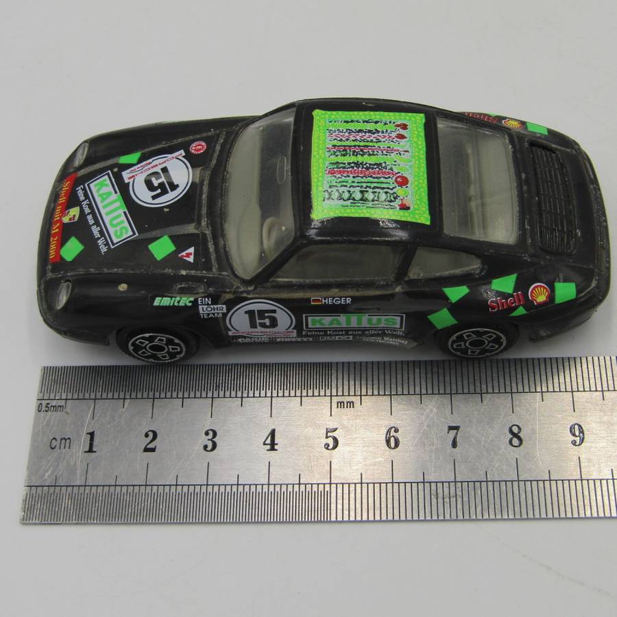 Bburago Porche 911 Carrera die-cast racing model car - scale 1/43