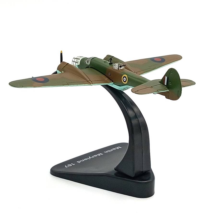 Atlas Martin Maryland 167 die-cast model plane in box - scale 1/144