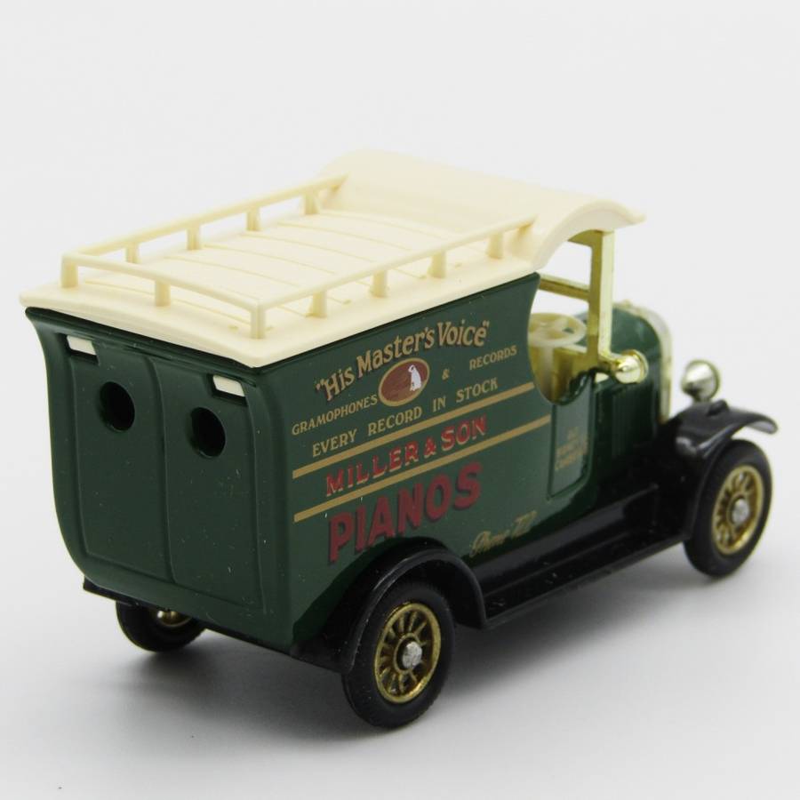 Lledo days gone Bull nose 1926 Morris Van Miller & Son Pianos