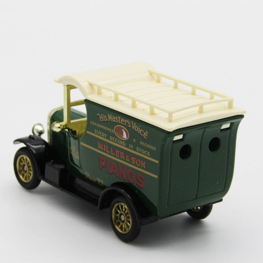 Lledo days gone Bull nose 1926 Morris Van Miller & Son Pianos