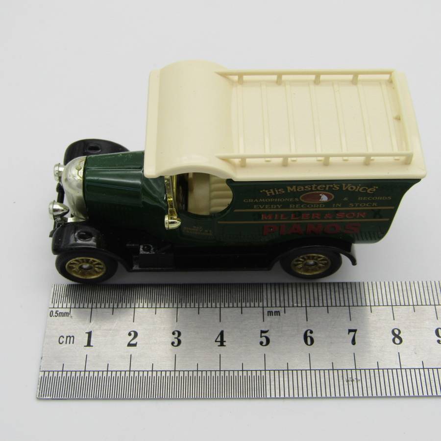Lledo days gone Bull nose 1926 Morris Van Miller & Son Pianos