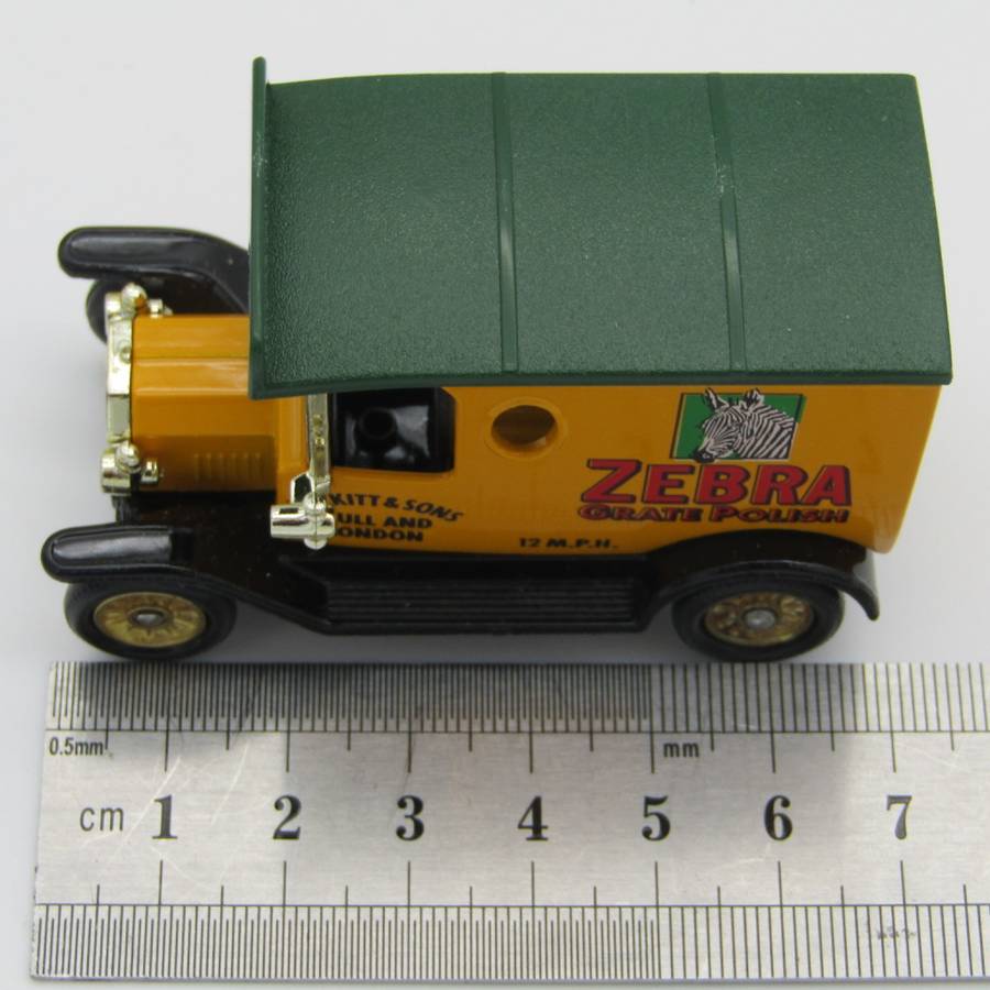 Lledo 1920 Ford Model T Zebra Grate Polish delivery van in box