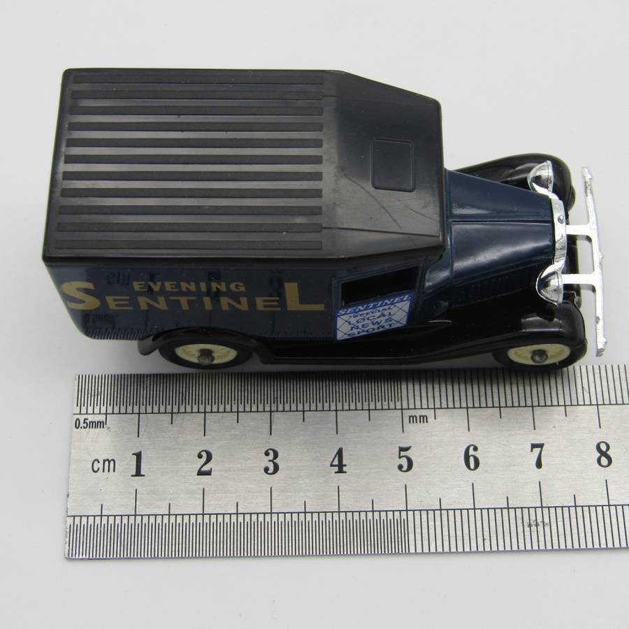 Lledo Ford Model A Evening Sentinel delivery van model car in box