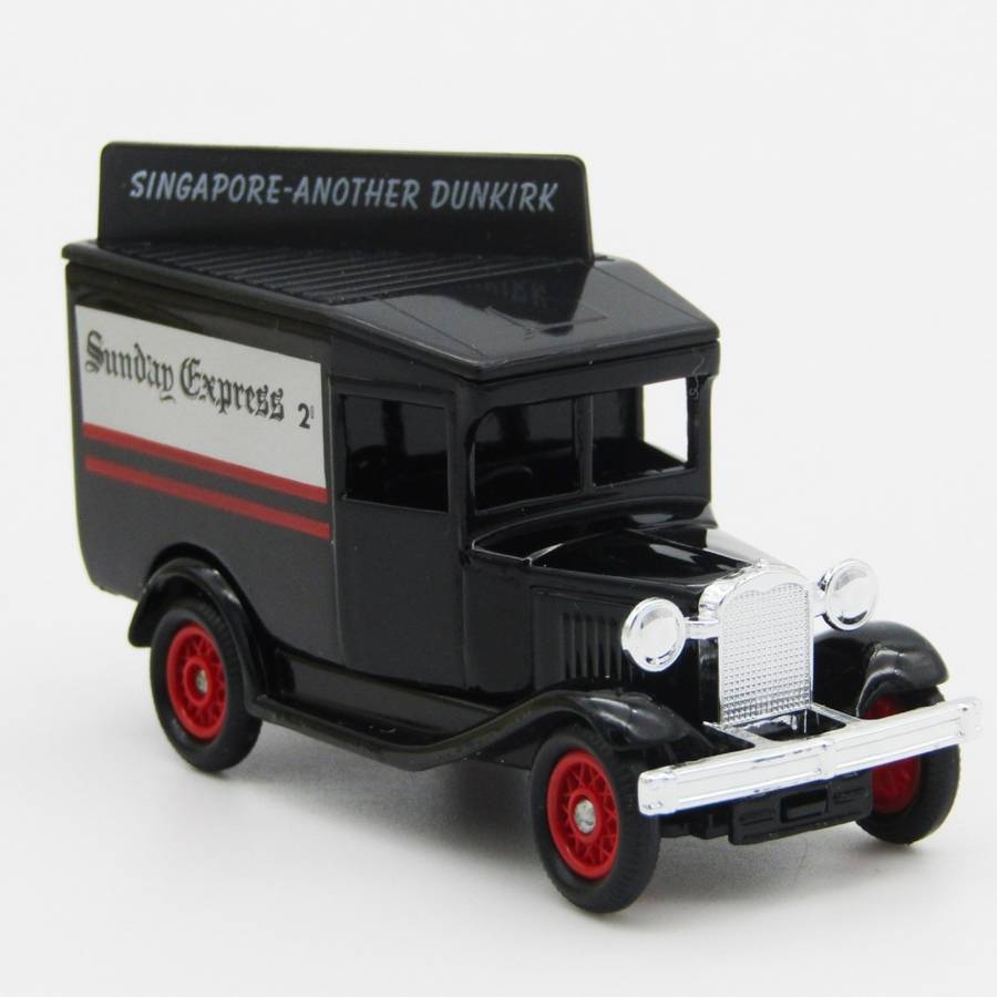 Lledo Ford Model A Daily Express delivery van model car in box