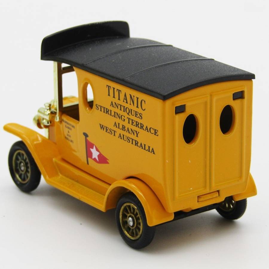 Lledo Ford Model T Titanic antiques delivery van in box