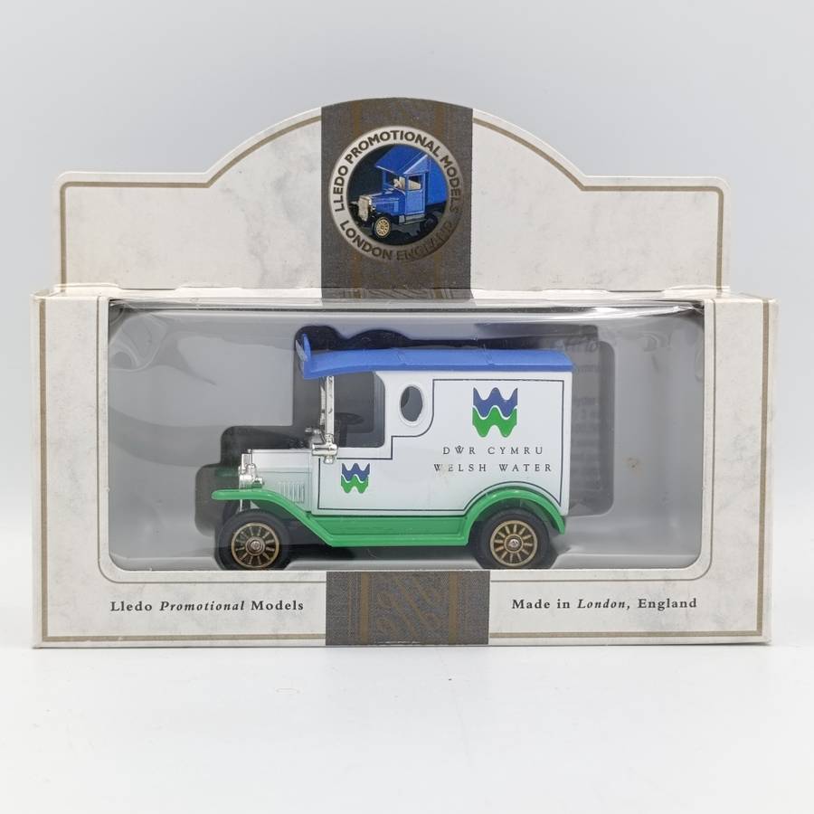 Lledo Ford Model T advertisement die-cast van - `DWR CYMRU` Welsh water` - in box