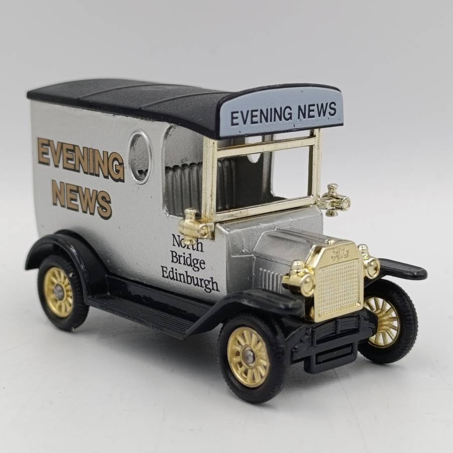 Lledo Ford Model T advertisement die-cast van - `Evening News` - in box