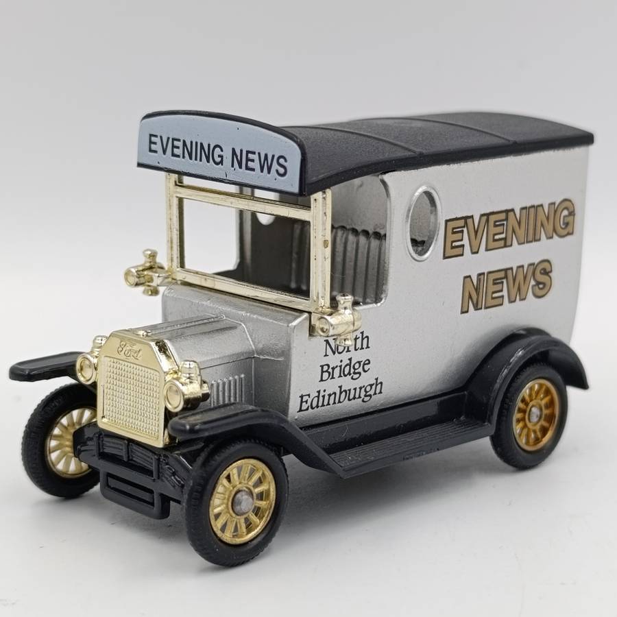 Lledo Ford Model T advertisement die-cast van - `Evening News` - in box