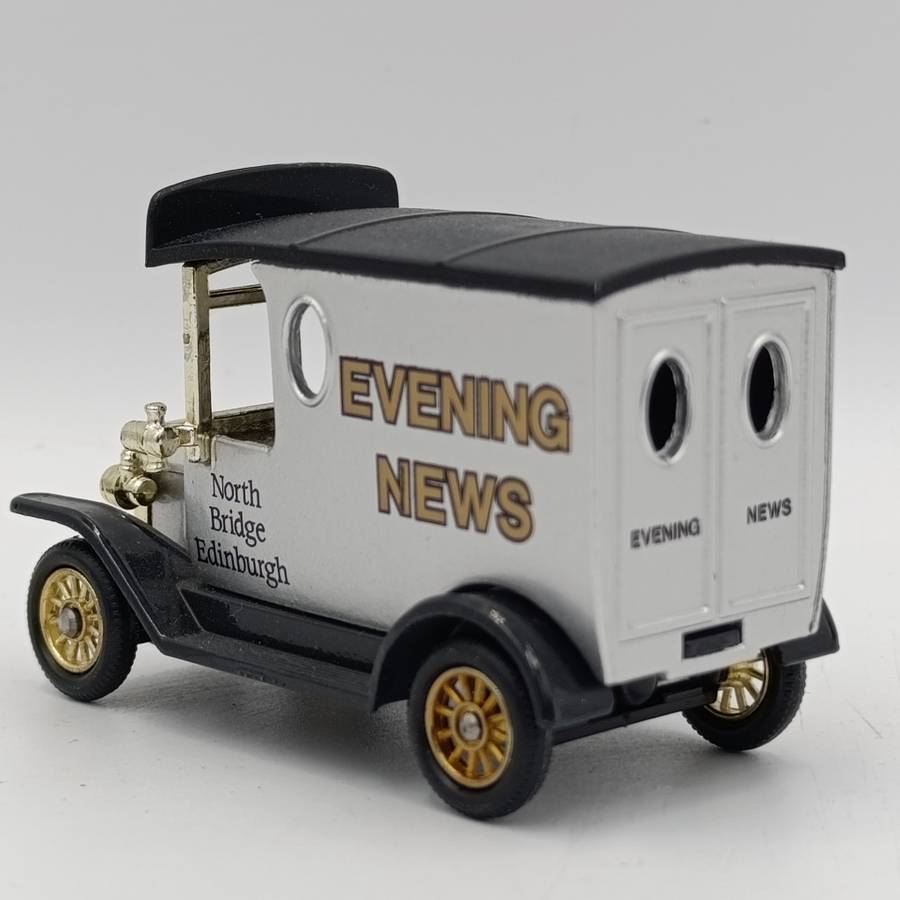 Lledo Ford Model T advertisement die-cast van - `Evening News` - in box