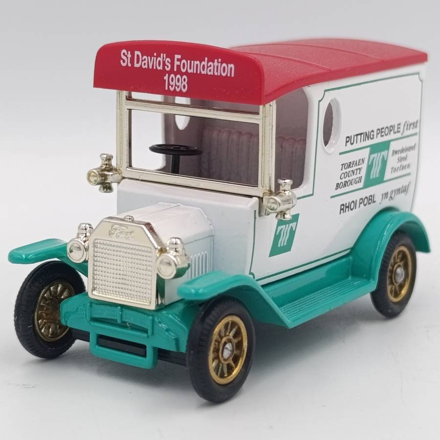 Lledo Ford Model T Torfaen country Borough delivery van in box