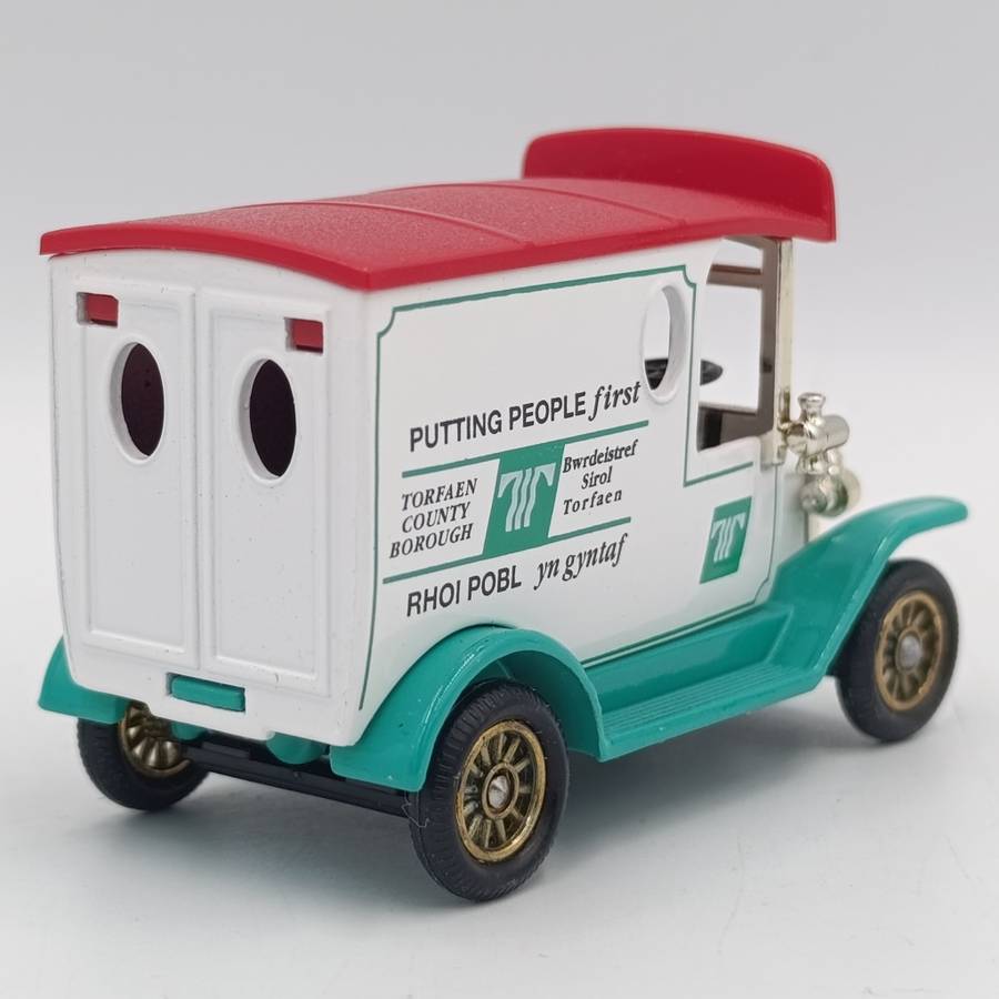 Lledo Ford Model T Torfaen country Borough delivery van in box