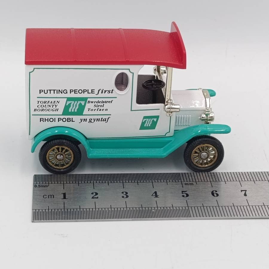 Lledo Ford Model T Torfaen country Borough delivery van in box