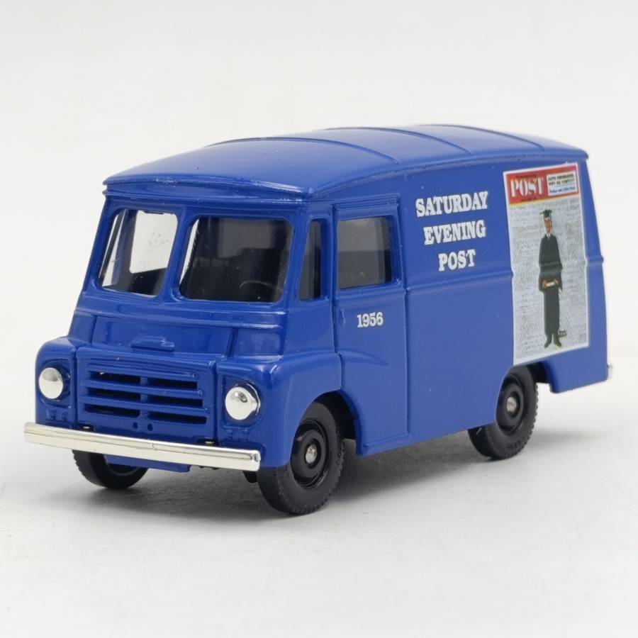 Lledo 1959 Morris LD 150 Saturday Evening Post delivery van model car in box